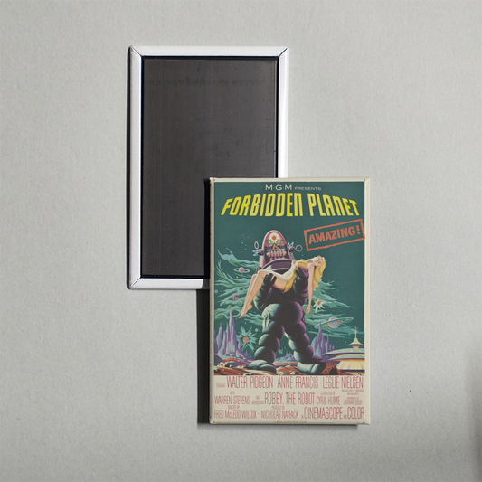 Forbidden Planet Mini Movie Fridge Magnet