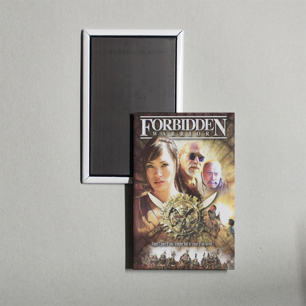 Forbidden Warrior Mini Movie Fridge Magnet