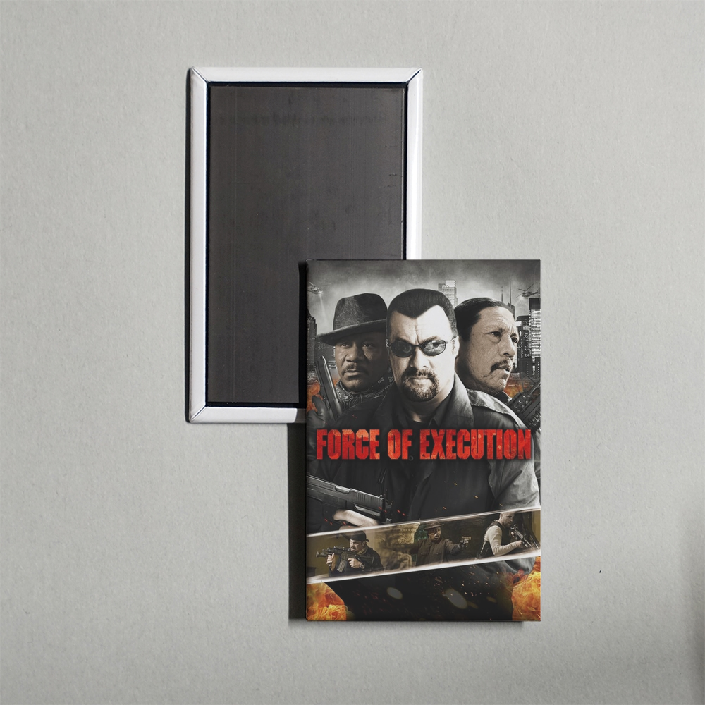 Force of Execution Mini Movie Fridge Magnet