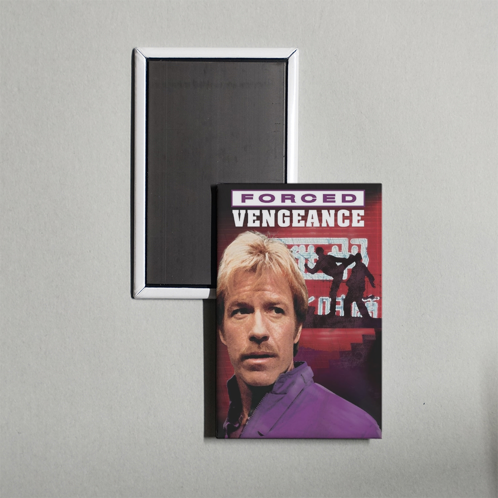 Forced Vengeance Mini Movie Fridge Magnet