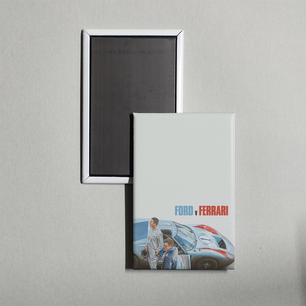 Ford v Ferrari Mini Movie Fridge Magnet