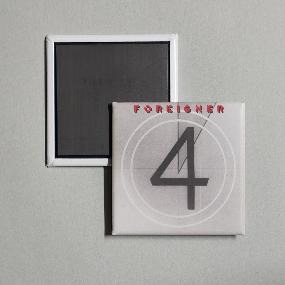 Foreigner - 4 (Expanded) Album Cover Fridge Magnet