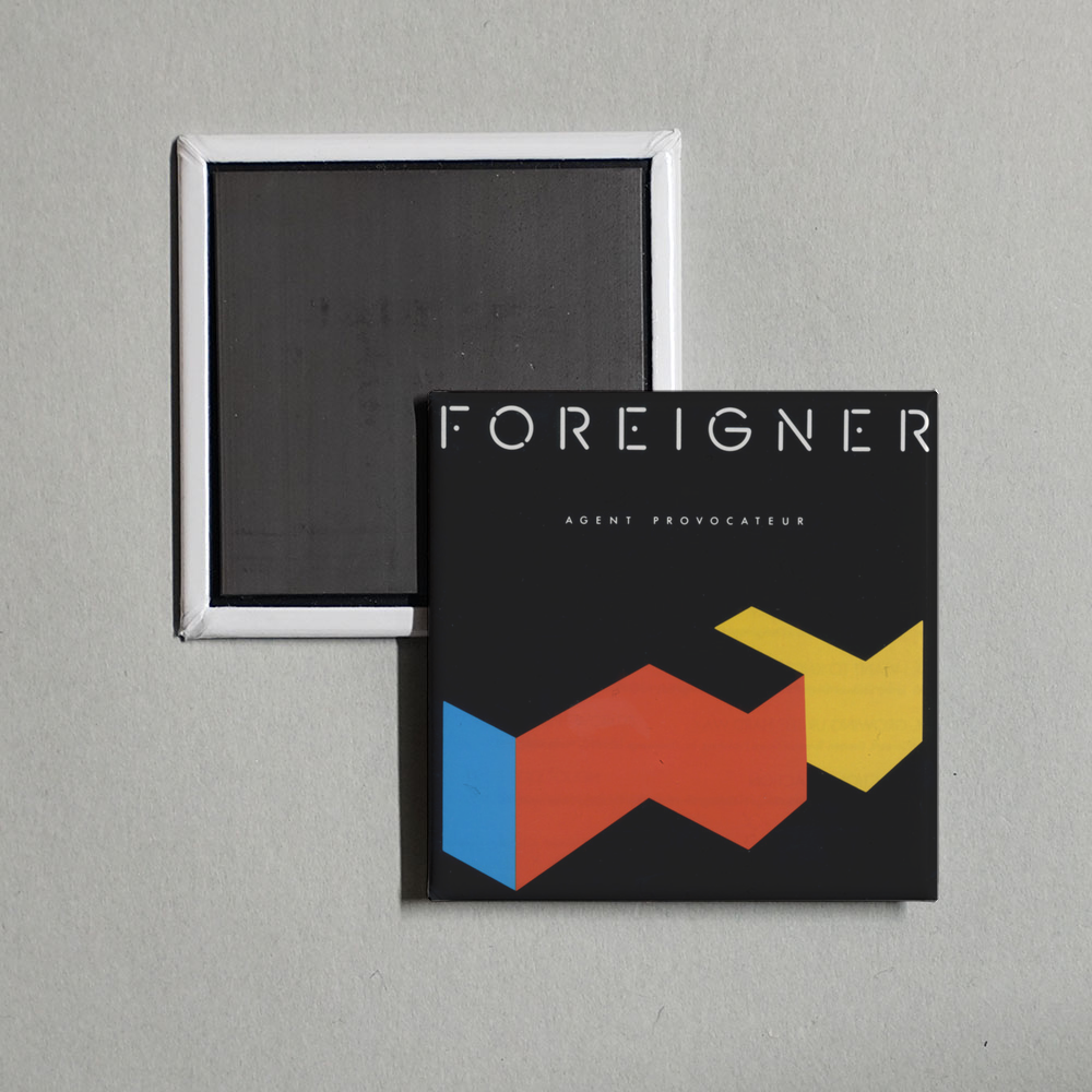 Foreigner - Agent Provocateur Album Cover Fridge Magnet
