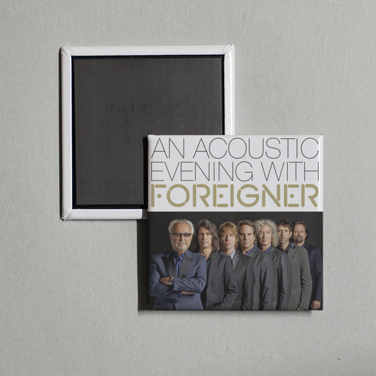 Foreigner - An Acoustic Evening with Foreigner (Live at Swr1) Album Cover Fridge Magnet