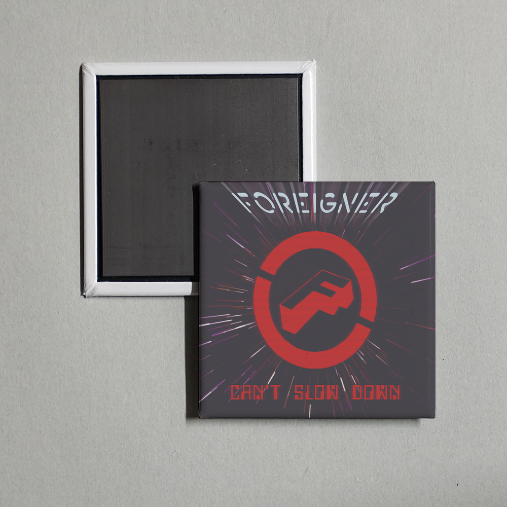 Foreigner - Can't Slow Down Album Cover Fridge Magnet