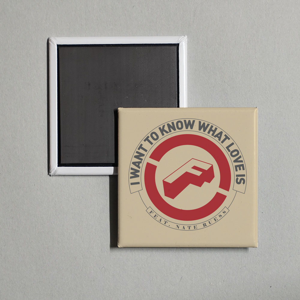 Foreigner - I Want to Know What Love Is (feat. Nate Ruess) Album Cover Fridge Magnet
