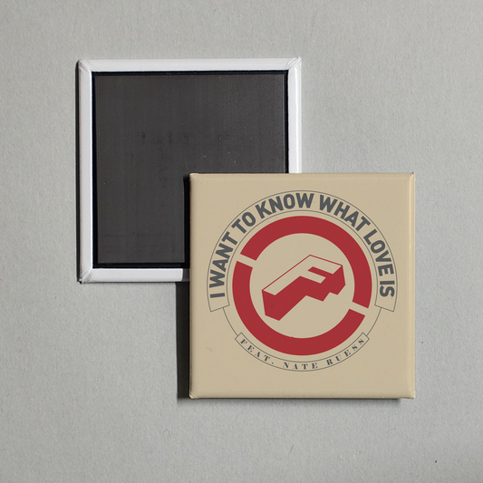 Foreigner - I Want to Know What Love Is (feat. Nate Ruess) Album Cover Fridge Magnet