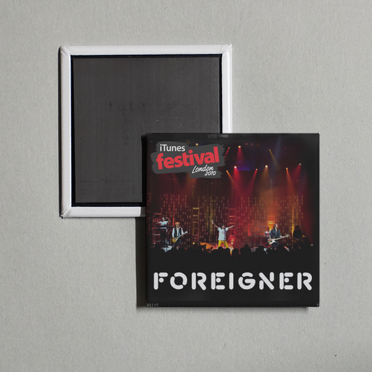 Foreigner - Live In London 2010 Album Cover Fridge Magnet