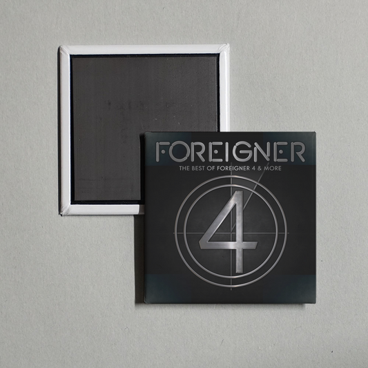 Foreigner - The Best Of Foreigner 4 & More Album Cover Fridge Magnet