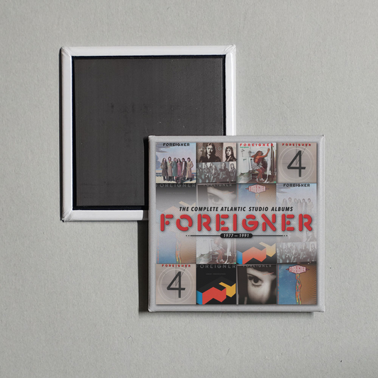 Foreigner - The Complete Atlantic Studio Albums 1977 - 1991 Album Cover Fridge Magnet