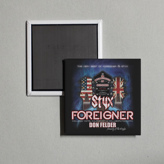 Foreigner - The Soundtrack of Summer Album Cover Fridge Magnet