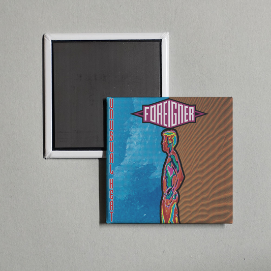 Foreigner - Unusual Heat Album Cover Fridge Magnet