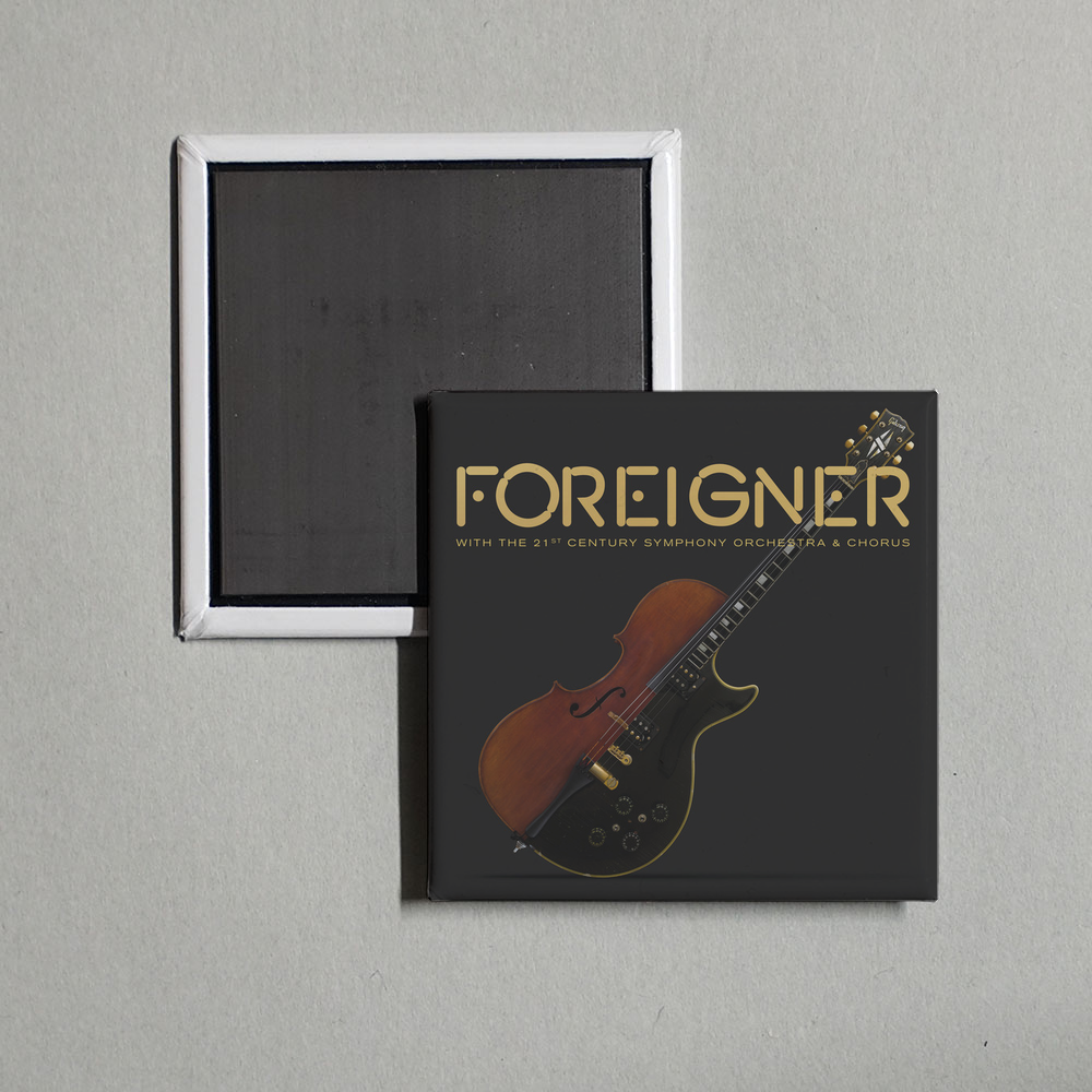 Foreigner - With the 21st Century Symphony Orchestra & Chorus Album Cover Fridge Magnet