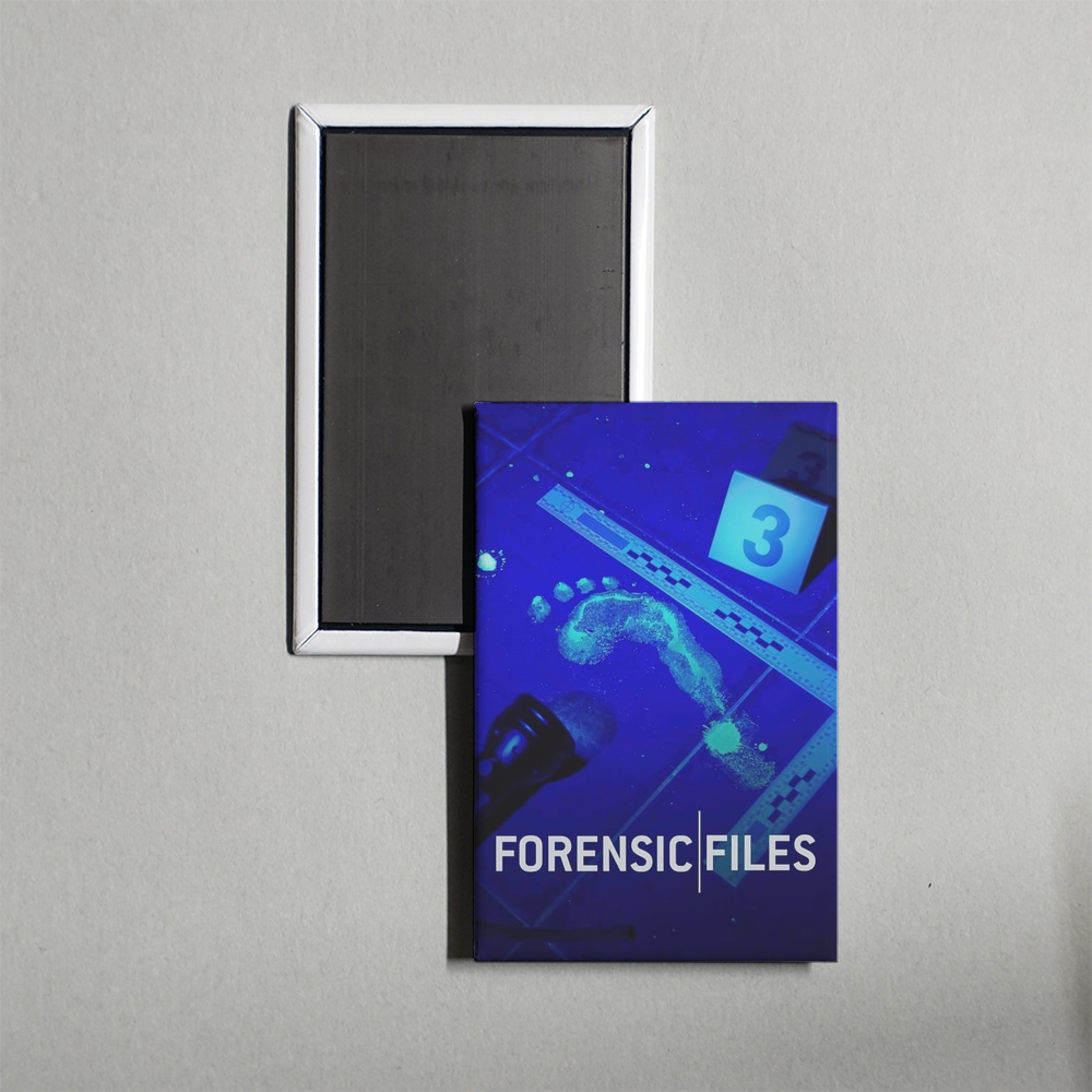 Forensic Files TV Show Fridge Magnet