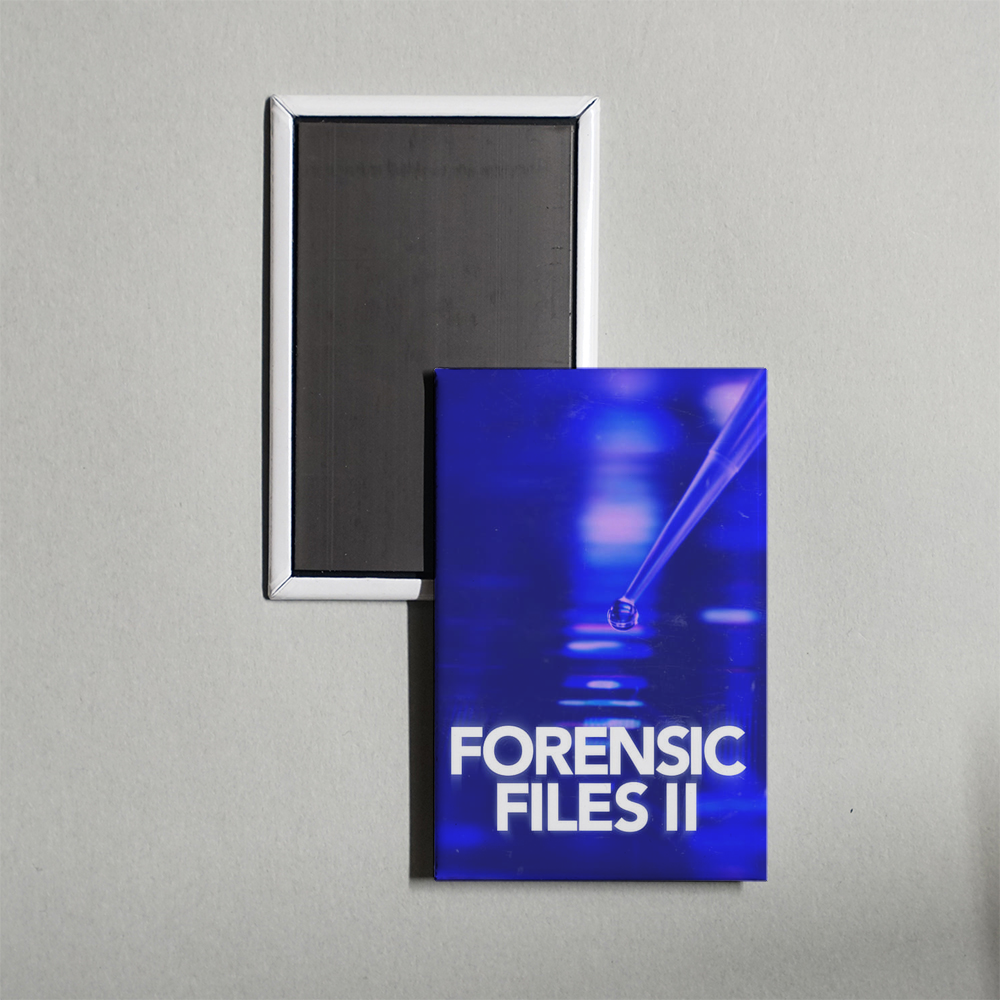 Forensic Files II TV Show Fridge Magnet