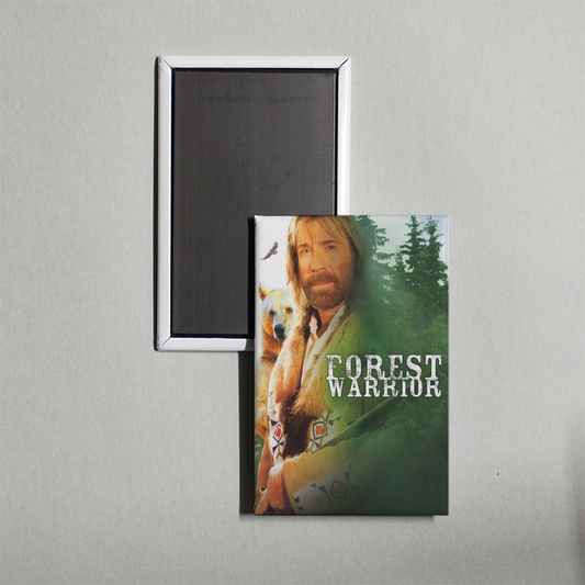 Forest Warrior Mini Movie Fridge Magnet