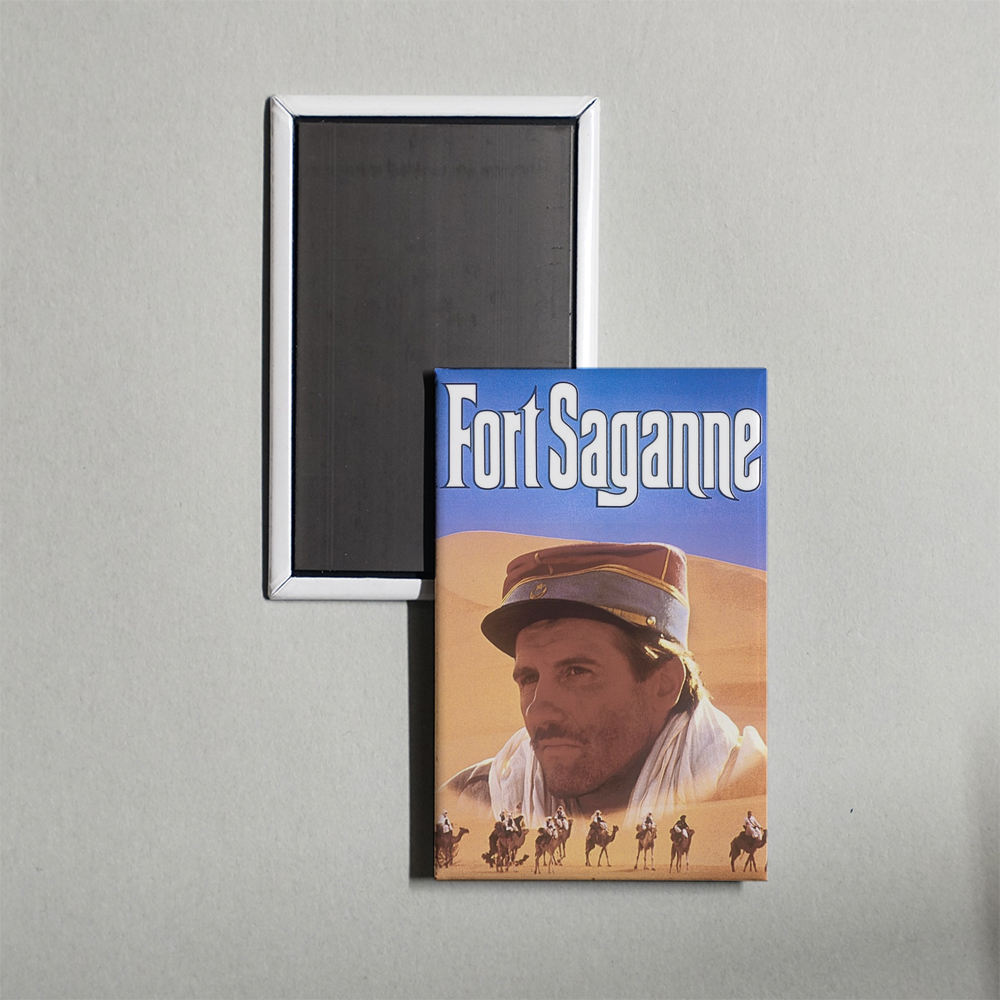 Fort Saganne Mini Movie Fridge Magnet