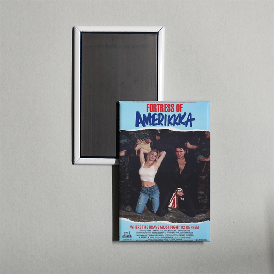 Fortress of Amerikkka Mini Movie Fridge Magnet