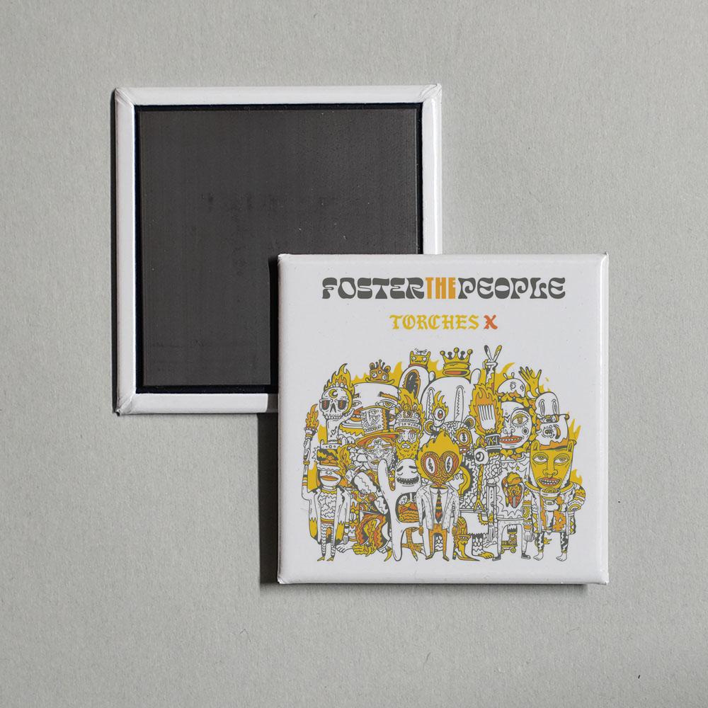 Foster The People - Torches X (Deluxe Edition) Album Cover Fridge Magnet