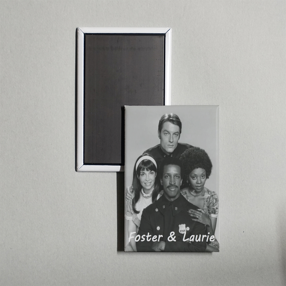Foster & Laurie Mini Movie Fridge Magnet