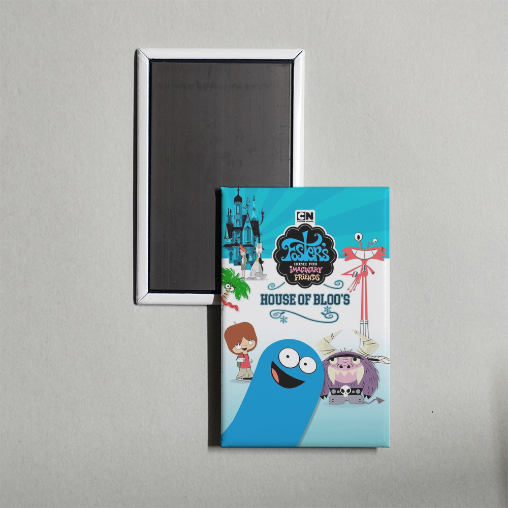 Foster's Home For Imaginary Friends House of Bloo's Mini Movie Fridge Magnet