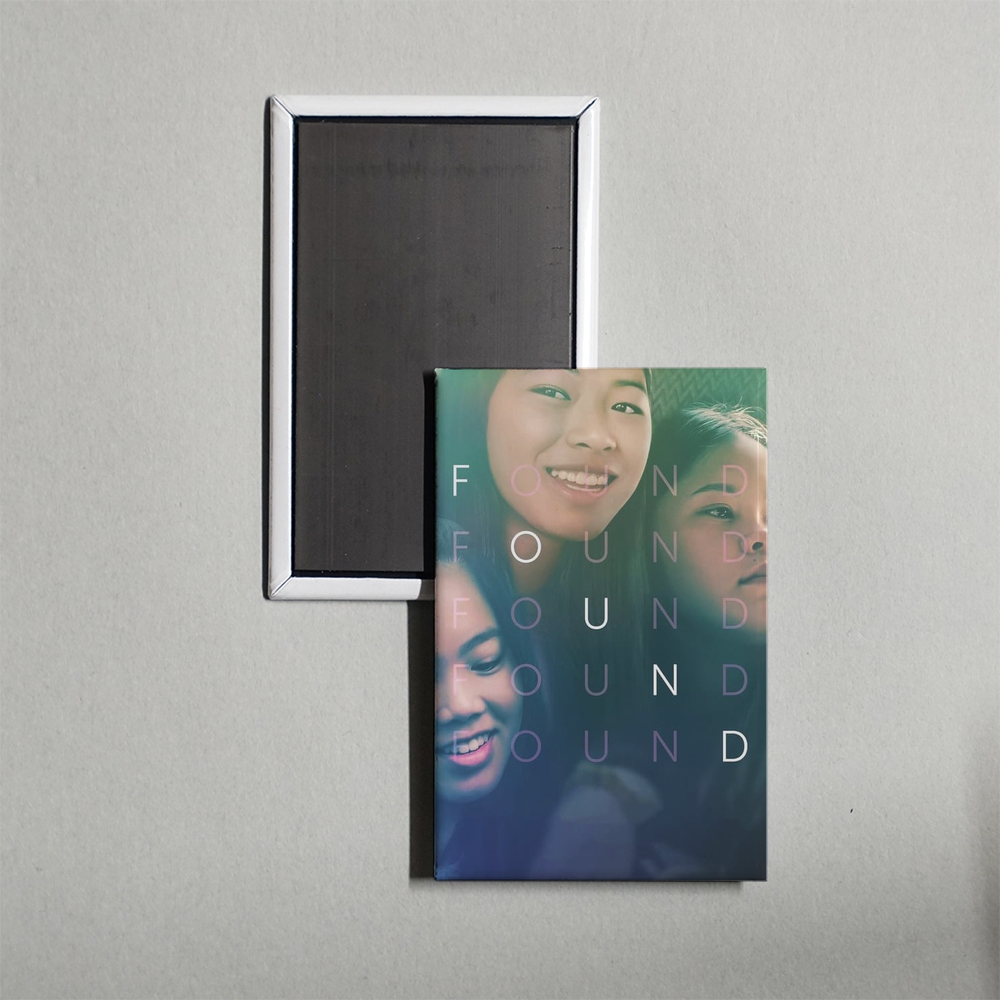 Found Mini Movie Fridge Magnet