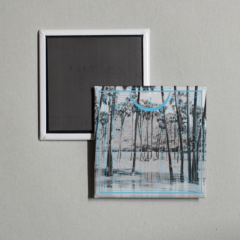 Four Tet - Pink Album Cover Fridge Magnet