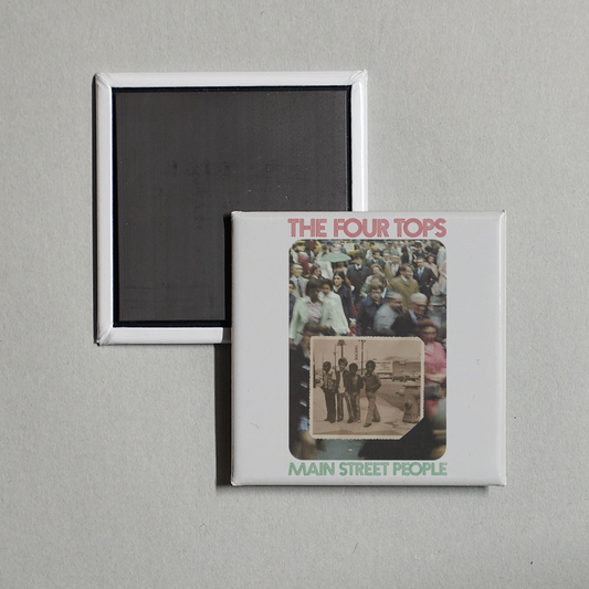 Four Tops - Main Street People Album Cover Fridge Magnet