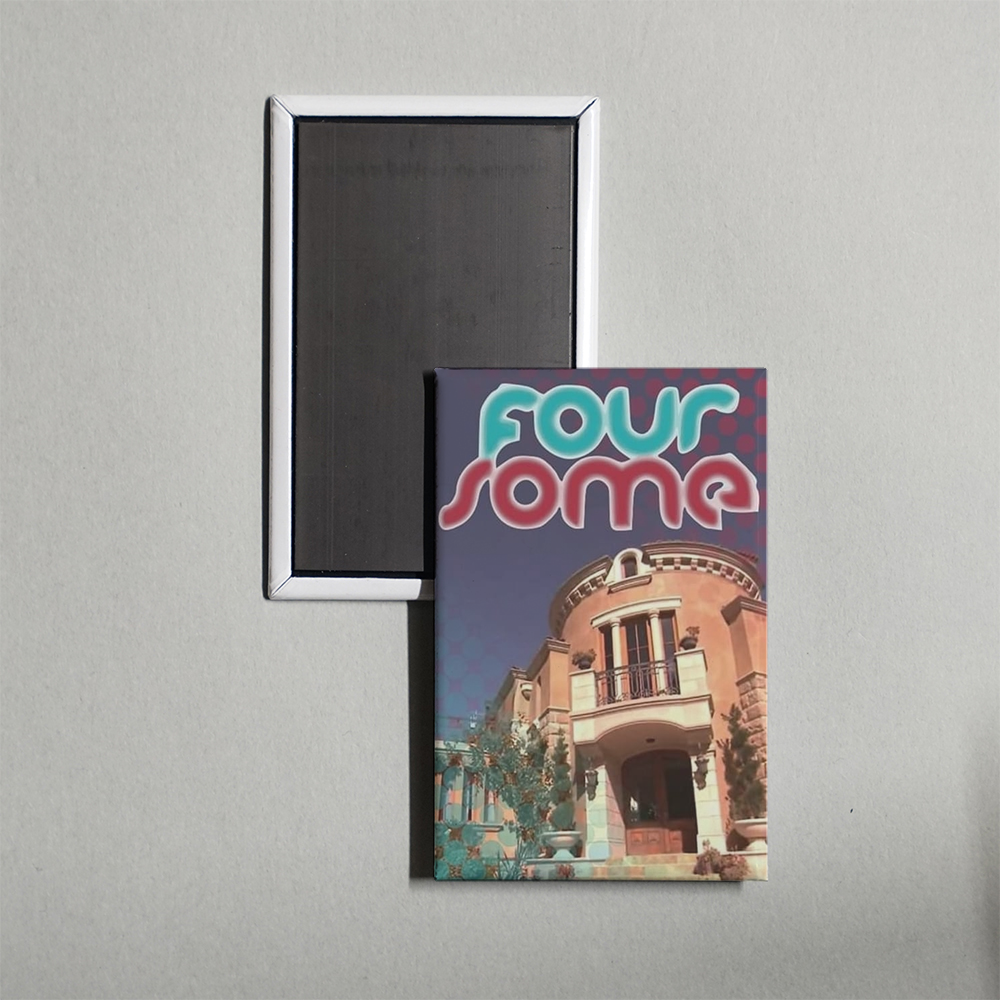 Foursome TV Show Fridge Magnet