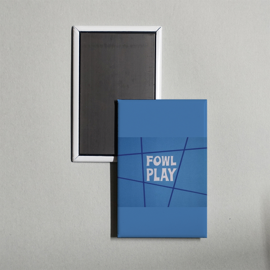 Fowl Play Mini Movie Fridge Magnet
