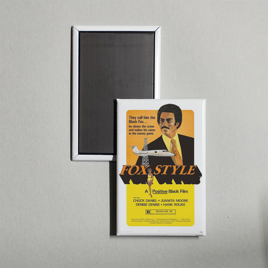 Fox Style Mini Movie Fridge Magnet