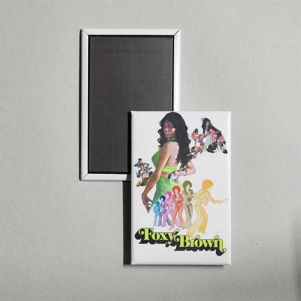 Foxy Brown Mini Movie Fridge Magnet