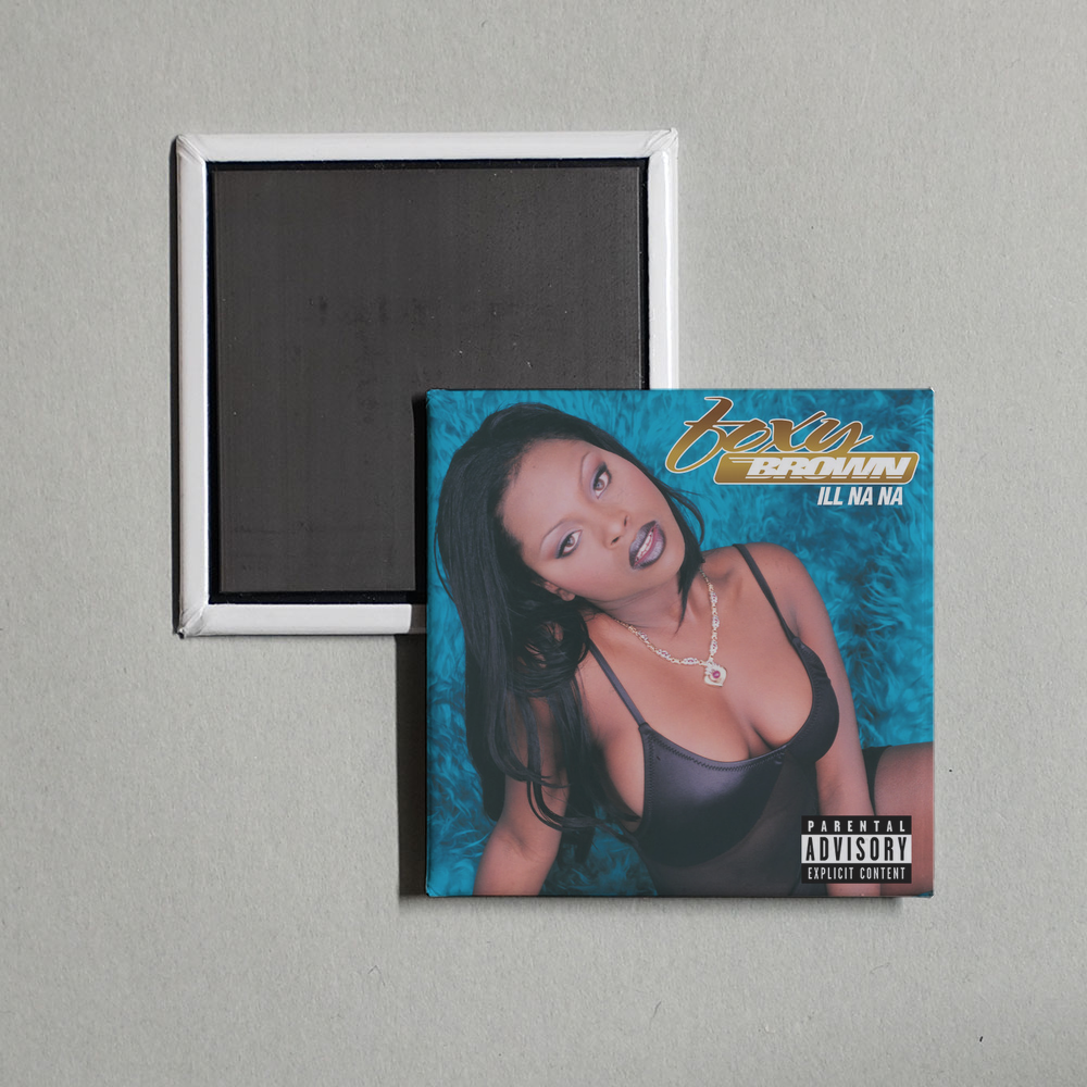 Foxy Brown - Ill Na Na Album Cover Fridge Magnet