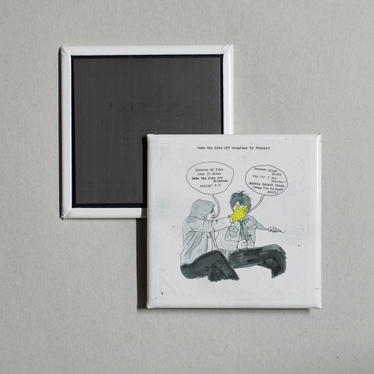 Foxygen - Take The Kids Off Broadway Album Cover Fridge Magnet