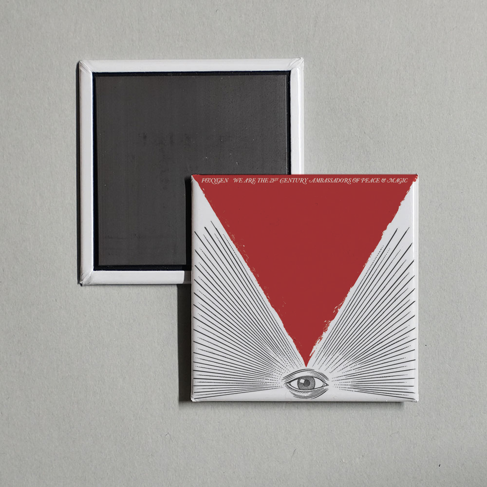 Foxygen - We Are the 21st Century Ambassadors of Peace & Magic Album Cover Fridge Magnet