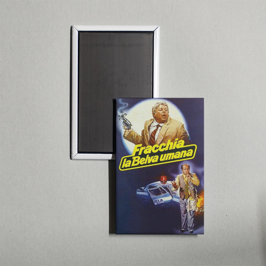 Fracchia The Human Beast Mini Movie Fridge Magnet