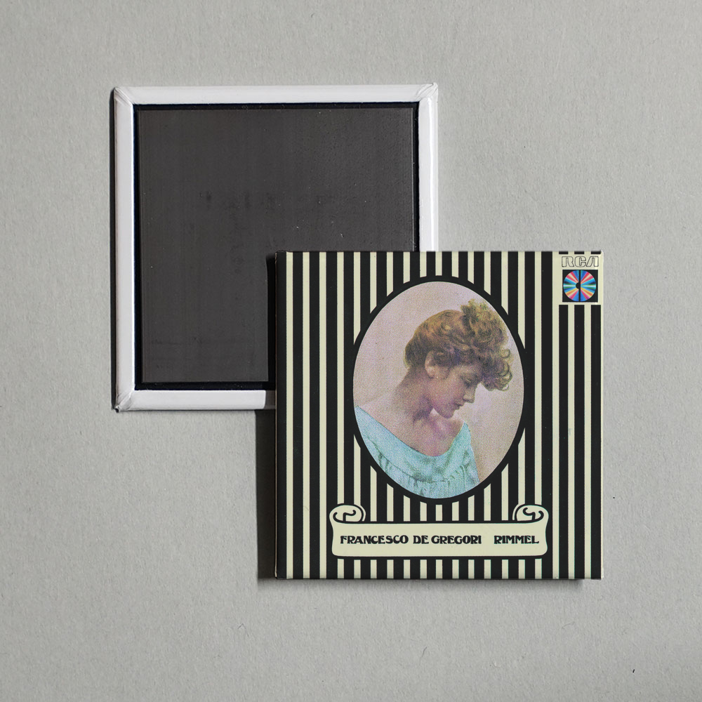 Francesco De Gregori - Rimmel Album Cover Fridge Magnet