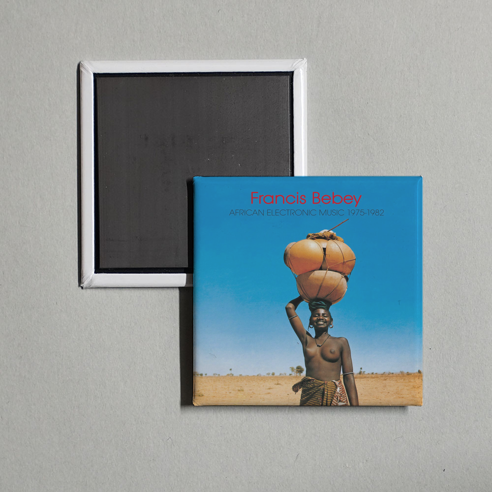 Francis Bebey - African Electronic Music 1975 - 1982 Album Cover Fridge Magnet