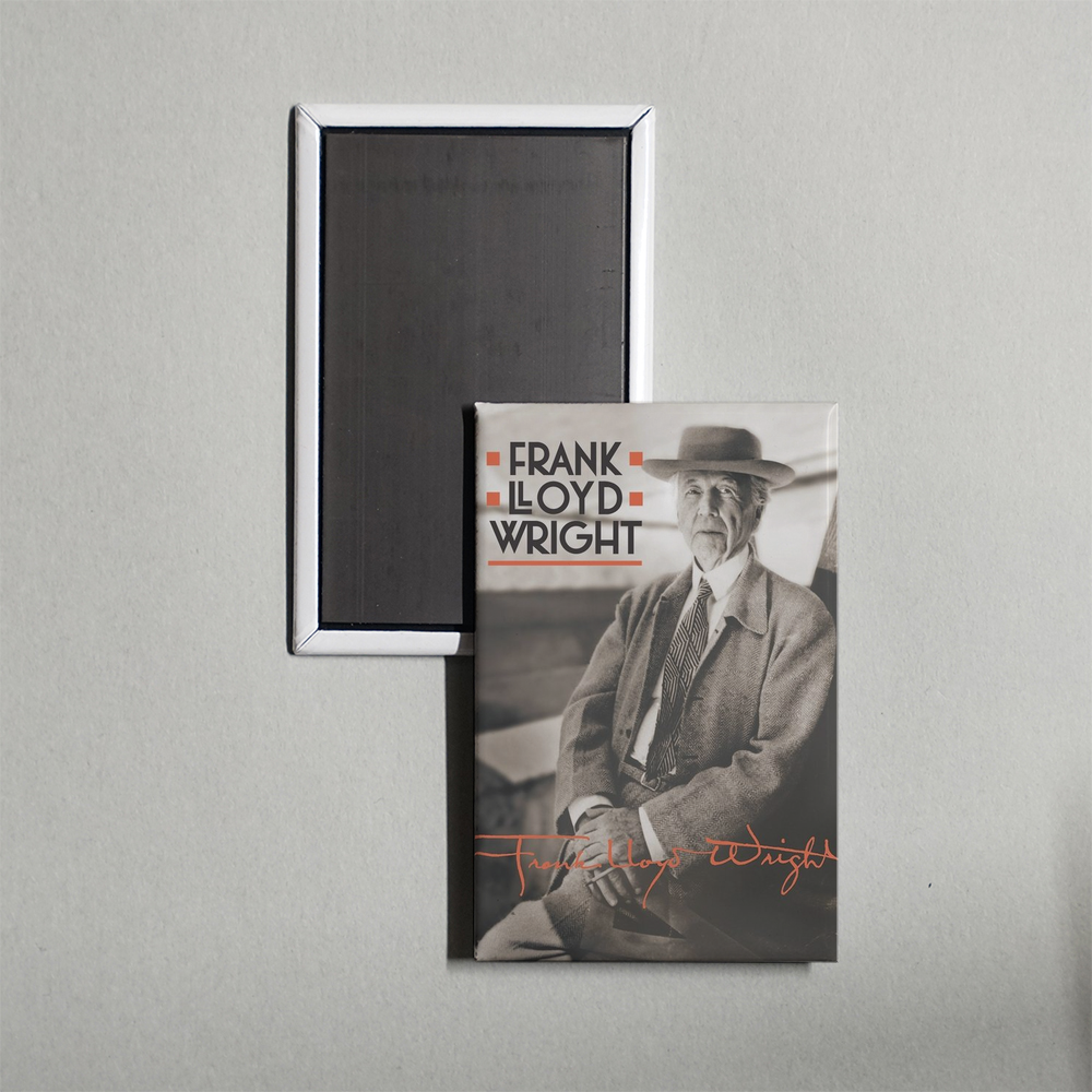 Frank Lloyd Wright TV Show Fridge Magnet