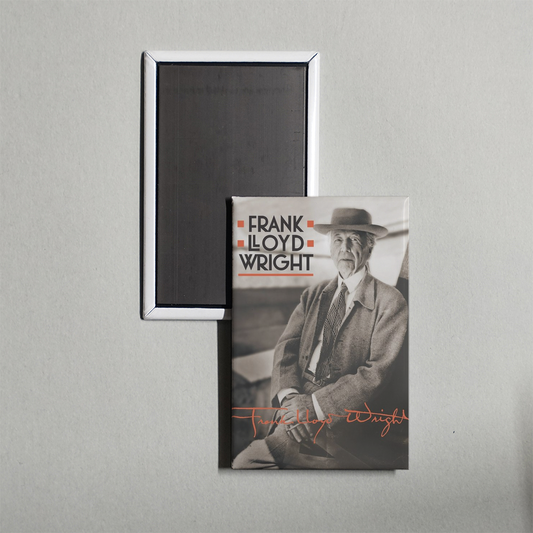Frank Lloyd Wright TV Show Fridge Magnet