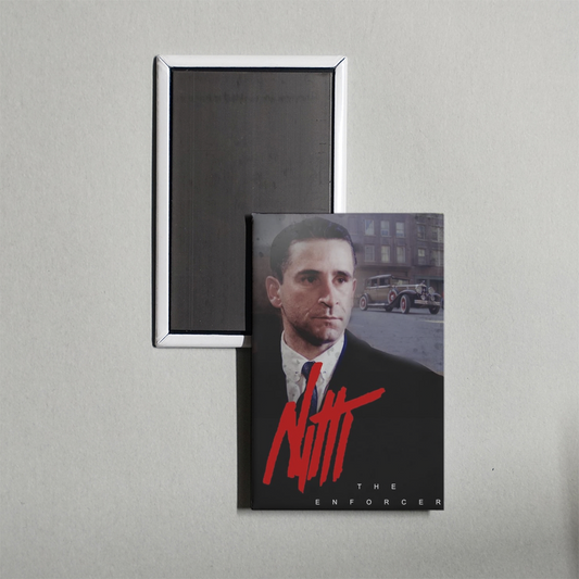 Frank Nitti The Enforcer Mini Movie Fridge Magnet