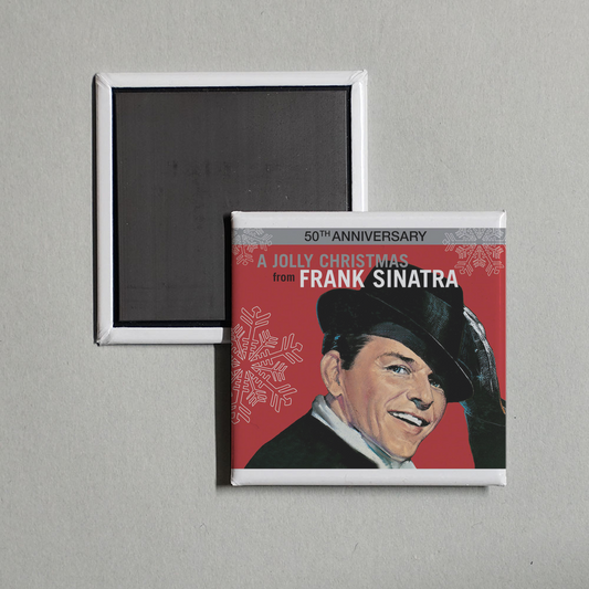 Frank Sinatra - A Jolly Christmas From Frank Sinatra Album Cover Fridge Magnet