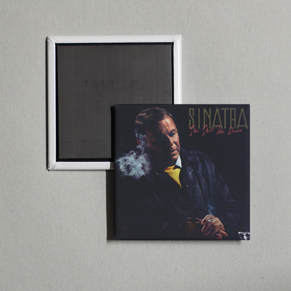 Frank Sinatra - She Shot Me Down Album Cover Fridge Magnet
