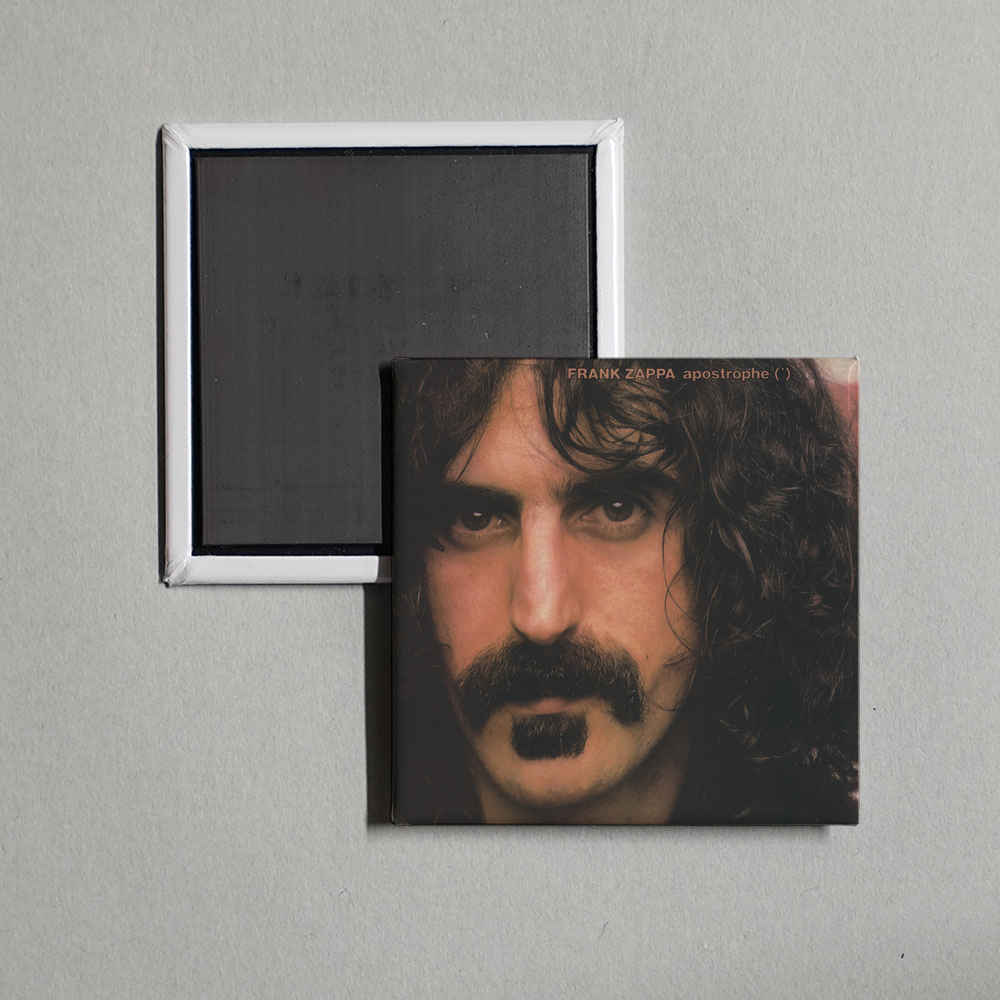 Frank Zappa - Apostrophe(') Album Cover Fridge Magnet