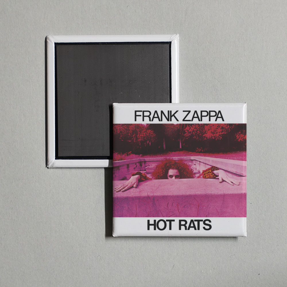 Frank Zappa - Hot Rats Album Cover Fridge Magnet