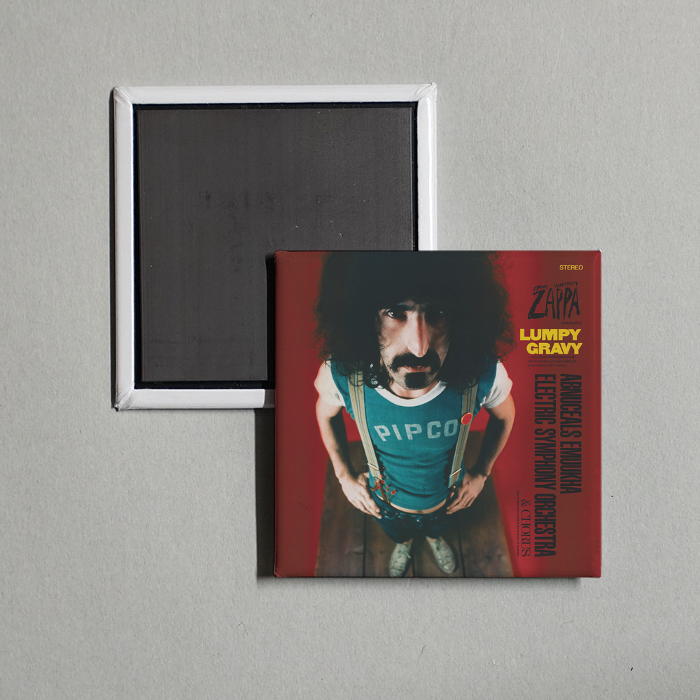 Frank Zappa - Lumpy Gravy Album Cover Fridge Magnet