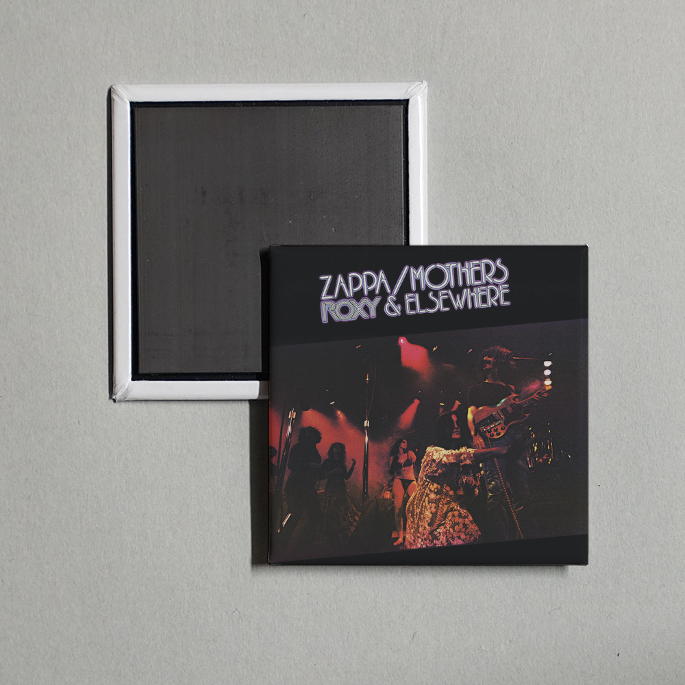 Frank Zappa - Roxy & Elsewhere Album Cover Fridge Magnet