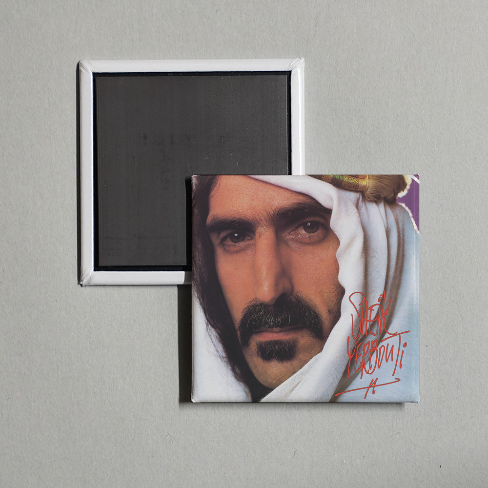Frank Zappa - Sheik Yerbouti Album Cover Fridge Magnet