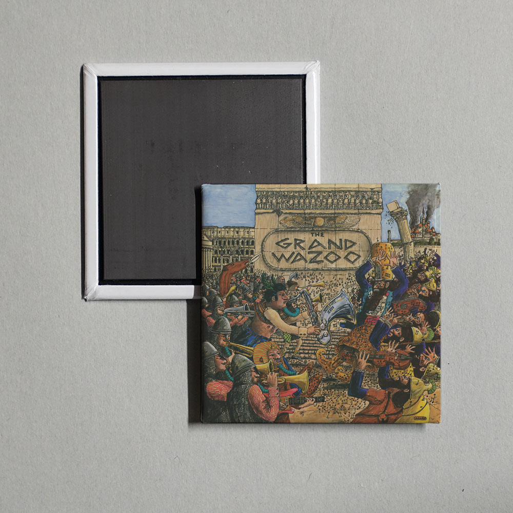 Frank Zappa - The Grand Wazoo Album Cover Fridge Magnet