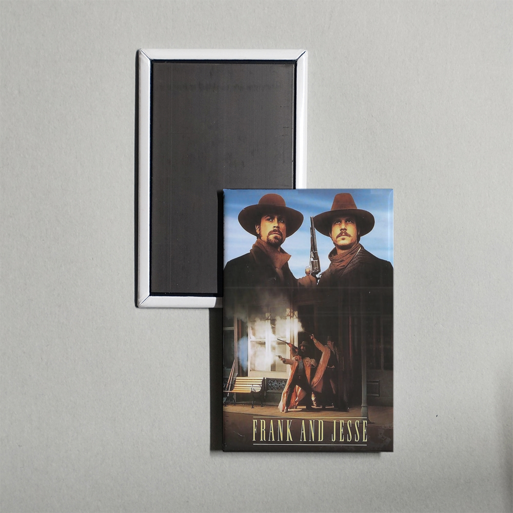 Frank & Jesse Mini Movie Fridge Magnet